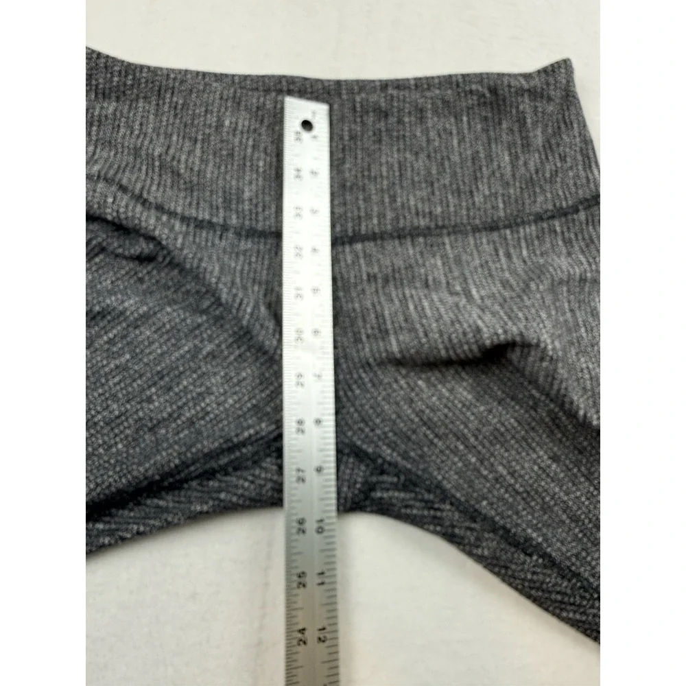 Lululemon Wunder Under Pant Coco Pique Black & White Full Length Size 6